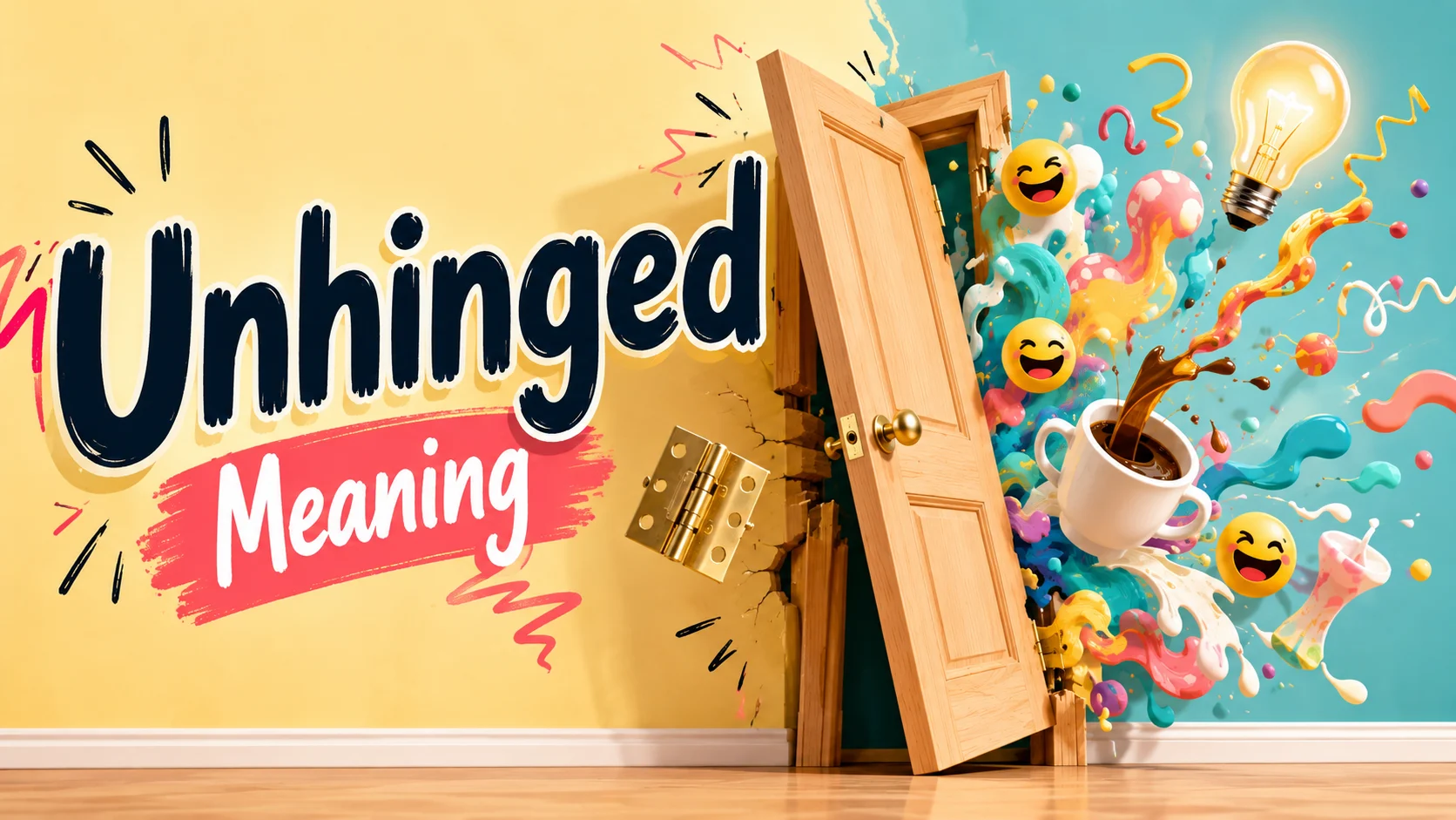 Unhinged Meaning