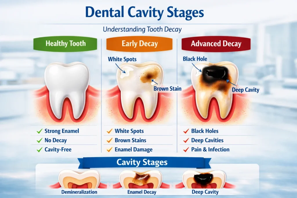 What Does a Cavity Look Like