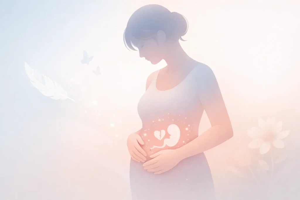 What does a miscarriage look like