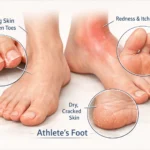 What Does Athlete’s Foot Look Like