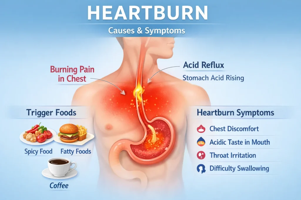 What Does Heartburn Feel Like
