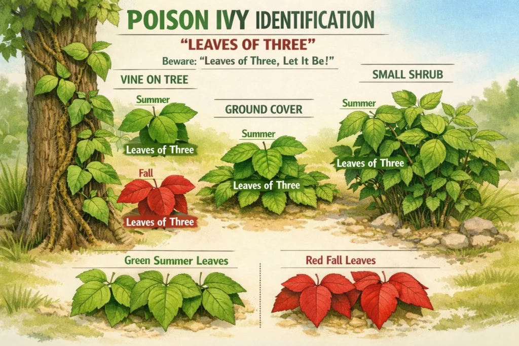 What Does Poison Ivy Look Like