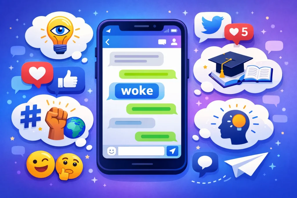“Woke” Mean in Text