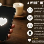 A White Heart Mean