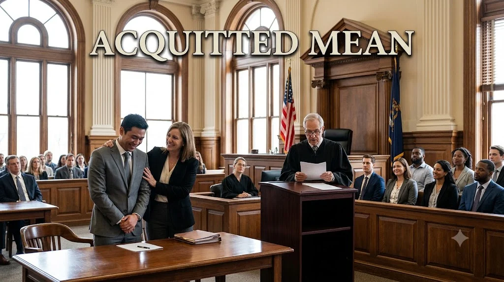 Acquitted Mean