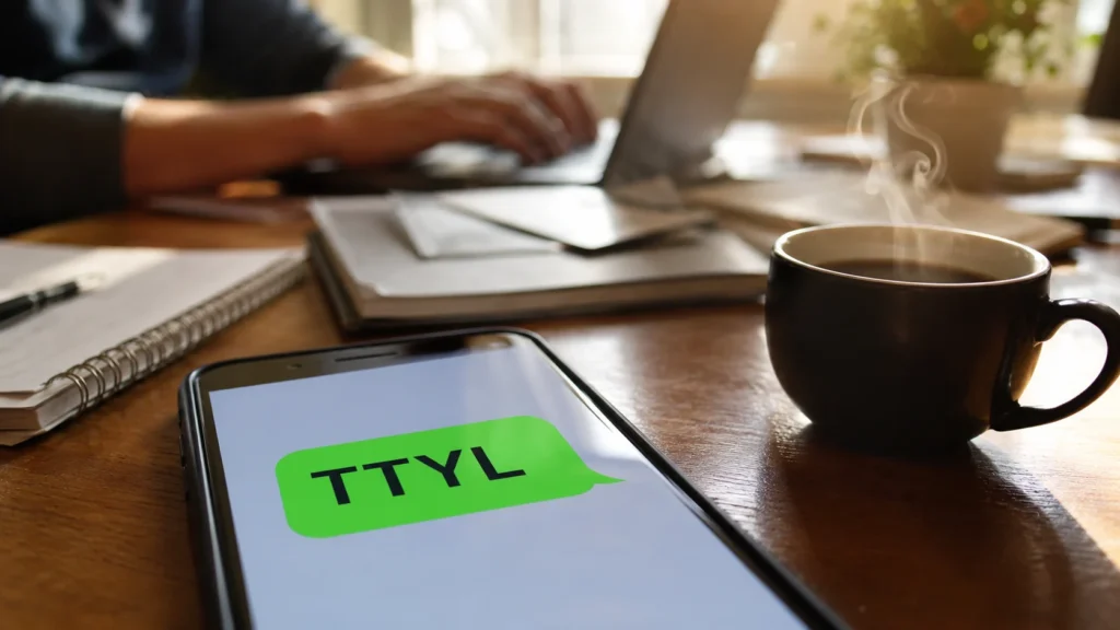 TTYL Mean